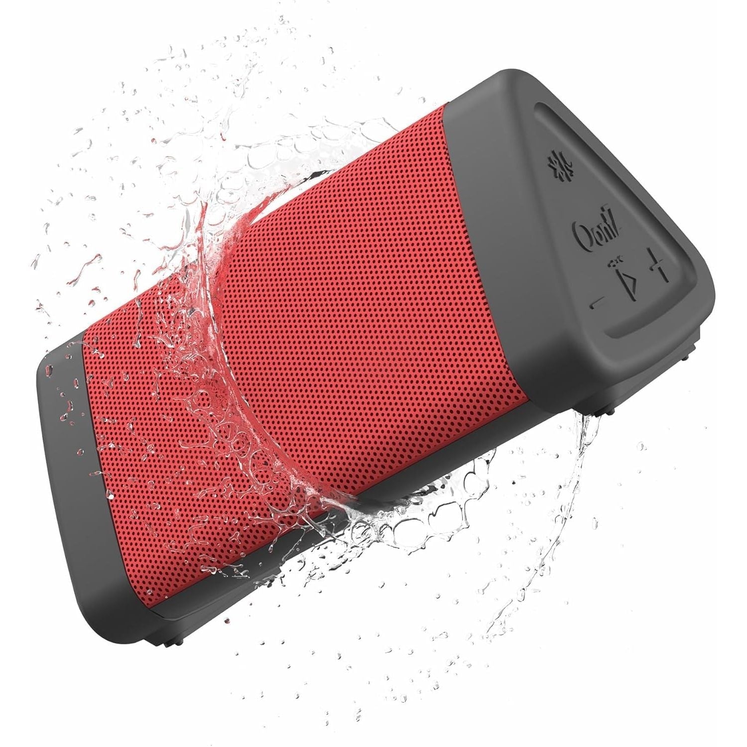 Buy now Oontz Upgraded Angle 3 Portable Bluetooth Speaker 5.0-10W Sound, 14-Hr Battery, 100ft Wireless Range, IPX5 Water-Resistant, Budget-Friendly Small Speaker for Travel, Party, Outdoor or Home (Pink) Red at indiglob india