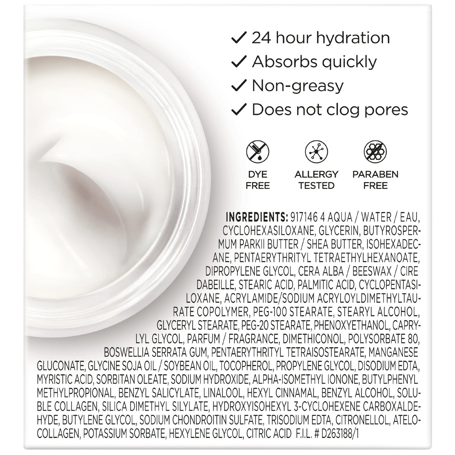 L’Oreal Paris Collagen Daily Face Moisturizer, Anti Aging Face Cream to Reduce Wrinkles and Provide Intense Hydration, 1.7 oz