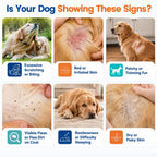 Carmelie Flea and Tick Prevention for Dogs, Flea & Tick + Itch Relief Chews
