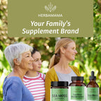 Buy now HERBAMAMA Sea Moss and Bladderwrack Capsules - 1600mg Irish Sea Moss for Immune Support - Vegan, Non-GMO Immunity Supplement for Overall Support at indiglob india