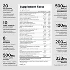 LEGION Triumph Men's Sport Vitamin - Complete Multivitamin for Men - Daily Vitamins for Men to Boost Health and Performance - Men's Multivitamin with 21 Vitamins & Minerals - 30 Servings