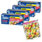 Buy now Ziploc Gallon Food Storage Slider Bags, Power Shield Technology for More Durability, 68 Count at indiglob india