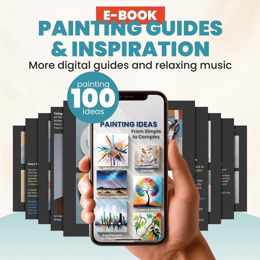 Painting Game Kit for Couples - Sip and Paint Date Night Set for Adults