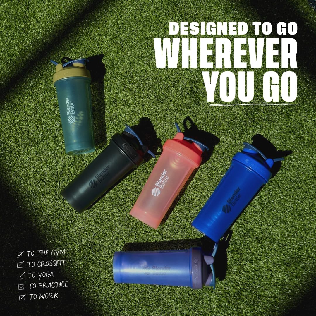 Buy now BlenderBottle Classic V2 Shaker Bottle Perfect for Protein Shakes and Pre Workout, 32-Ounce, Black at indiglob india