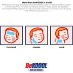 Buy now BEKOOOL Soft Gel Sheets for Kids for Cooling Relief from Fever discomfort | 4 Count at indiglob india