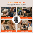 2PCS Foot Renew Massager for Neuropathy, 4-in-1 Cordless & Portable Foot and Ankle Massager for Heel, Arch & Ankle Relief, Foot Massager with 5 Vibration Mode & 5 Heat Levels, Ideal for Home & Travel