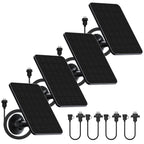 Rhorawill 4 Pack Solar Panel for Blink Outdoor 2K+/4(4th Gen)/(3rd Gen) XT3
