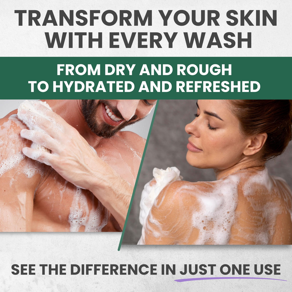 KESMEDIK Tea Tree Oil & Lavender Body Wash MaxTherapy for Skin, 2-Pack