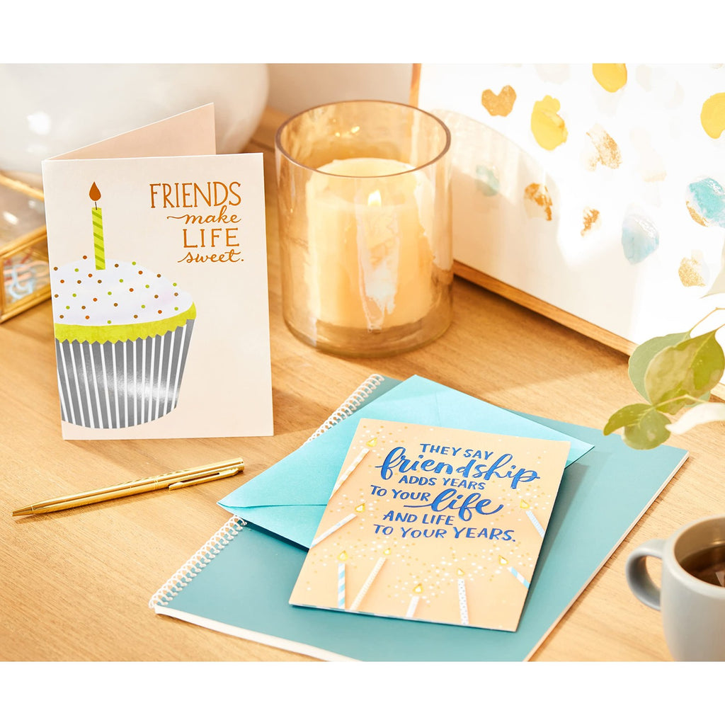 American Greetings Birthday Card for Friend (Friendship Adds Years)