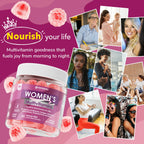 2 Pack - Womens Multivitamin Gummy, Methylated Multivitamin for Women, Biotin, Methylfolate, Iron, Collagen, Vitamins A C D, B Complex, Antioxidants for Women's Daily Support, Beauty, Immune, No Sugar