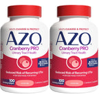 AZO Pro Strength Cranberry Supplement Pills for Women, 600mg, 100 Softgels | Made with Clinically Proven Pacran to Help Cleanse & Protect Urinary Tract Health Bladder Support*, Sugar-free, 50 Day Supply