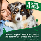 Vet's Best Flea & Tick Wipes for Dogs, Plant-Based, Pest Control, 50 Count
