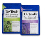 Buy now Dr Teal's Epsom Salt Bath Soaking Solution, Eucalyptus and Lavender, 2 Count, 3lb Bags - 6lbs Total Default at indiglob india