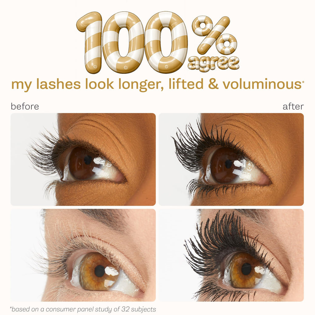 tarte tartelette XL tubing mascara – Lash Extensions in a Tube with Peptide, Extra-Bold Buildable Lifted Length & Volume, Smudge-Proof Longwear, Easy-to-Remove, Vegan & Cruelty-Free