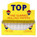 TOP - Single Wide Rolling Papers - 24 Booklets with 100 Leaves per Booklet