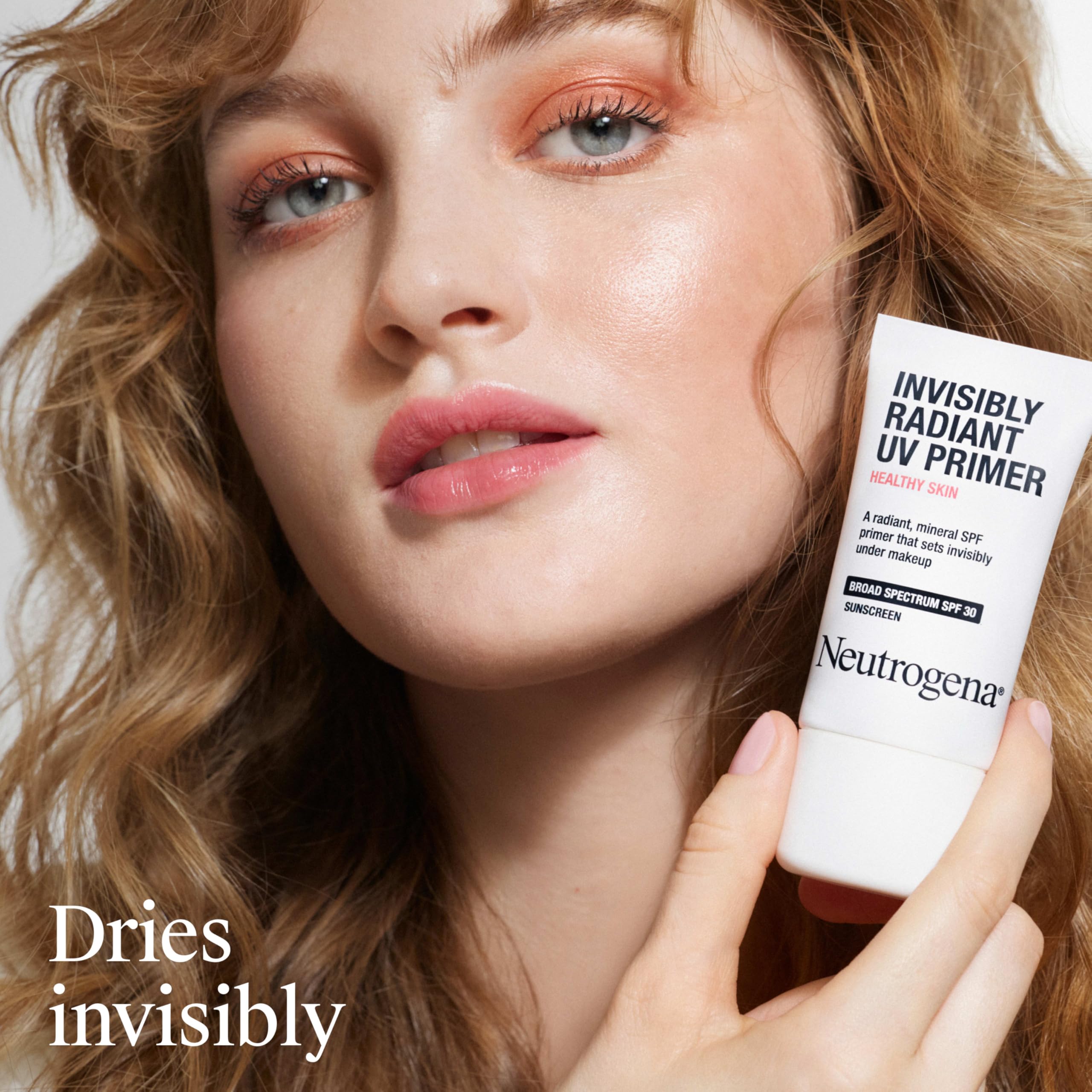 Buy now Neutrogena Healthy Skin Invisibly Radiant UV Face Primer with SPF 30, Mineral Sunscreen Makeup Primer, Broad Spectrum SPF 30, Suitable for All Skin Types, 1 fl. oz at indiglob india