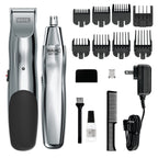 Wahl Groomsman Rechargeable Beard Trimmer Kit & Bonus Battery Nose Trimmer | Trim Beards & Mustaches With The Rechargeable Trimmer And Nose Hair With The Bonus Battery Wet/Dry Trimmer – Model 5622V
