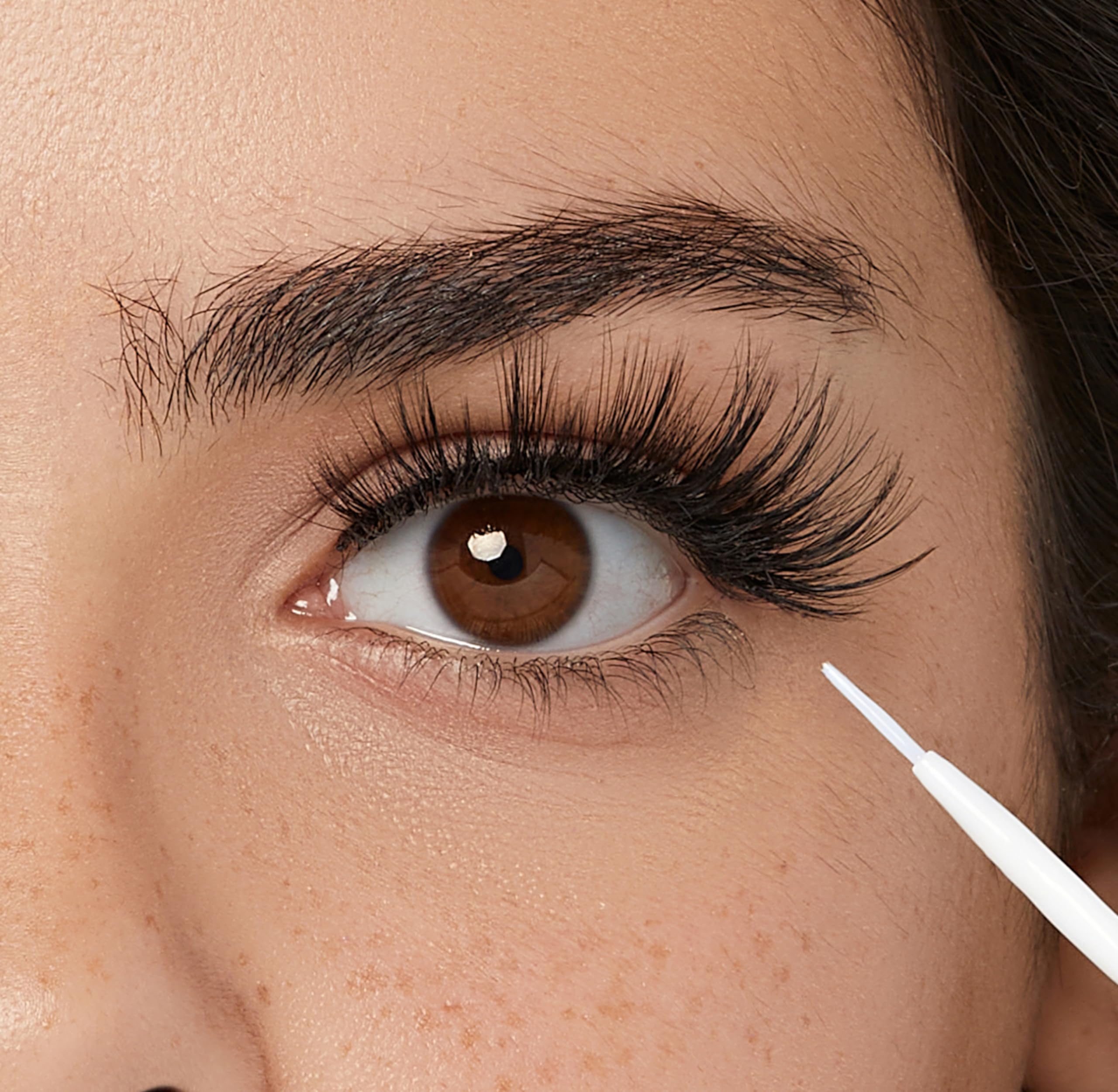 Buy now KISS Lash Adhesive, Lash Glue, 24hr Strip Eyelash Adhesive, Clear, Includes Lash Adhesive, Long Lasting Wear, Can Be Used with Strip Lashes and Lash Clusters at indiglob india