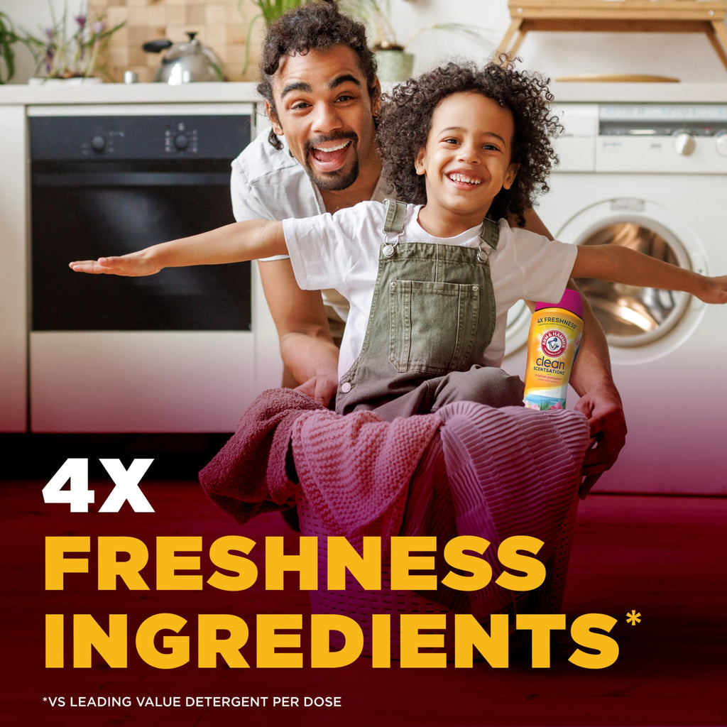 ARM & HAMMER Clean Scentsations Laundry Scent Booster, Tropical, 24 Oz