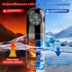 Male Masturbator Sex Toys for Men - AI Sync Male Sex Toy 9S Penis Pump & 9 Thrusting Rotating & 9 Vibrating Sucking Licking Modes Pocket Pussy Stroker Mens Sex Toy with LCD APP for Adult Toys & Games
