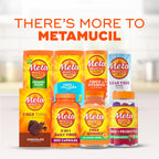 Metamucil Fiber Gummies for Adults, No Sugar Added Orange Flavor, 5g Plant Based Prebiotic Fiber Supplement Blend, 72 Count