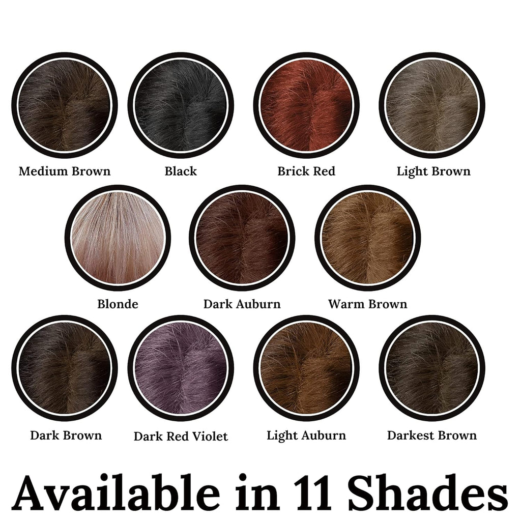 Buy now Hair Root Touch Up Powder - Darkest Brown - 11 True-to-Nature Root Concealer Shades - Longer-Lasting, Easy Hairline Shading with Clean Ingredients - With Brush at indiglob india