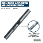 Buy now Wahl Micro Groomsman Battery Personal Trimmer for Hygienic Grooming with Rinseable, Interchangeable Heads for Eyebrows, Neckline, Nose, Ears, & Other Detailing - 05640-600 at indiglob india
