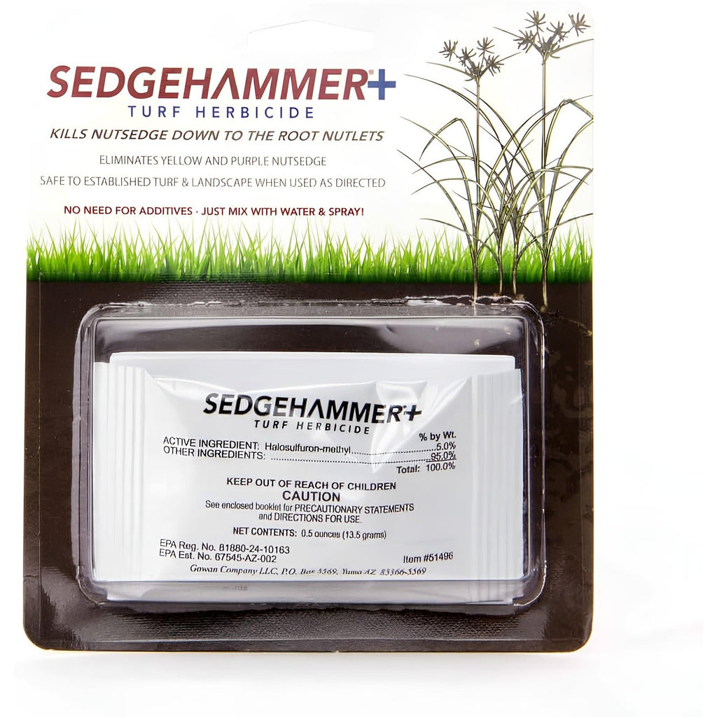 Sedgehammer Plus Turf Solution, 13.5 Grams, Nutsedge Control