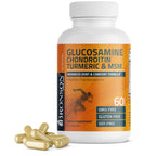 Bronson Glucosamine Chondroitin Turmeric & MSM Joint Support, 60 Capsules | Standardized Boswellia, Shellfish-Free Glucosamine, Mobility & Comfort Support, Non-GMO, Gluten-Free & Soy-Free