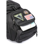 Buy now Wotony military tactical backpack nylon military MOLLE backpack 3-day Assault bag 27L backpack for men, used for outdoor hiking, camping and hunting (All black) at indiglob india