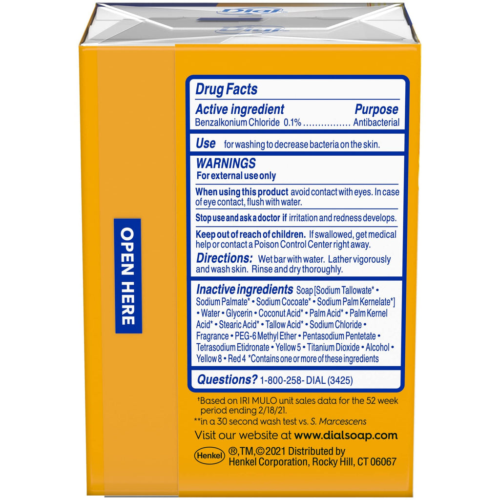 Buy now Dial Gold Antibacterial Deodorant Bar Soap, 3.2 Ounce, (Pack of 2) at indiglob india