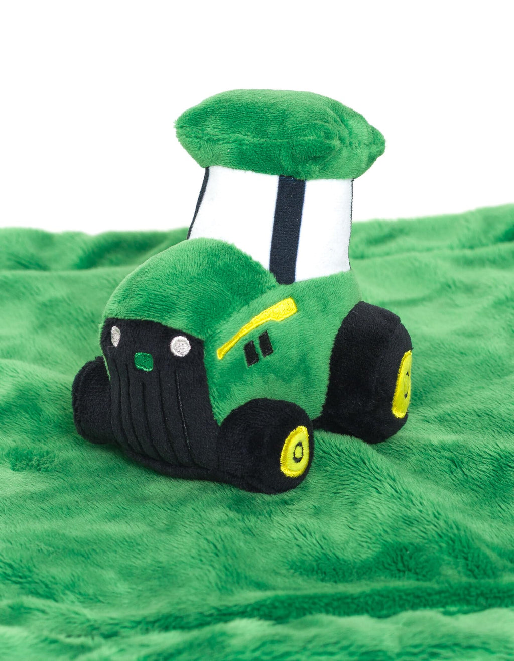 Buy now John Deere Tractor Newborn Baby Boys Security Blanket Green One Size at indiglob india