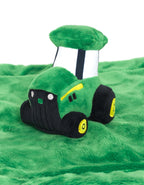 Buy now John Deere Tractor Newborn Baby Boys Security Blanket Green One Size at indiglob india