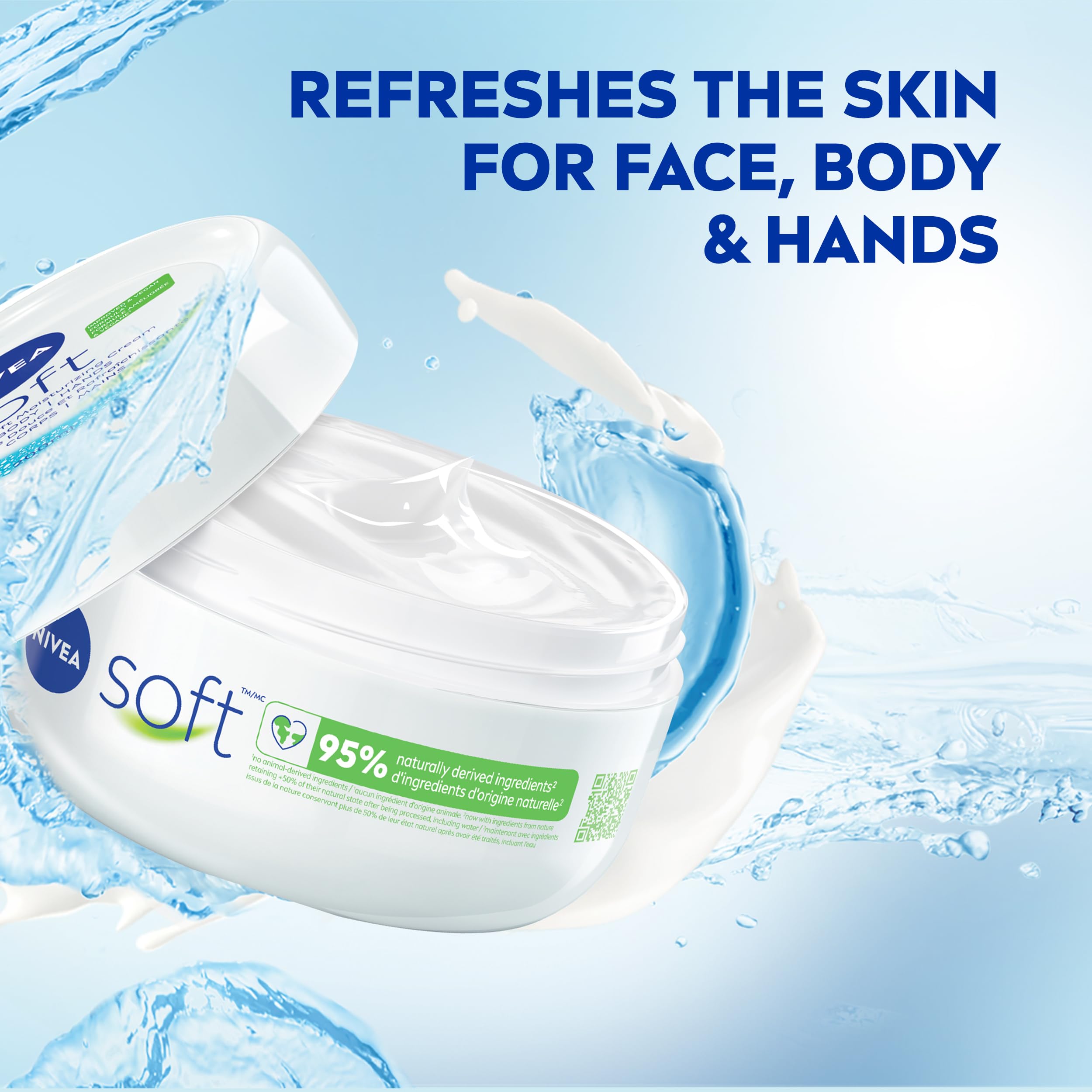 Buy now NIVEA Soft Moisturizing Creme 6.8 Ounce (Pack of 4) at indiglob india