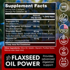 CoQ10 400mg Softgels - High Absorption Co Q10, 400mg Softgels for Heart Health & Energy Production - Enhanced Co Q 10 Supplement with Antioxidants and Flaxseed Oil - CoQ10 400 mg per Serving