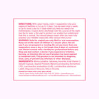 Love Wellness Flora Power | Vaginal Probiotic Suppositories | 10 Count