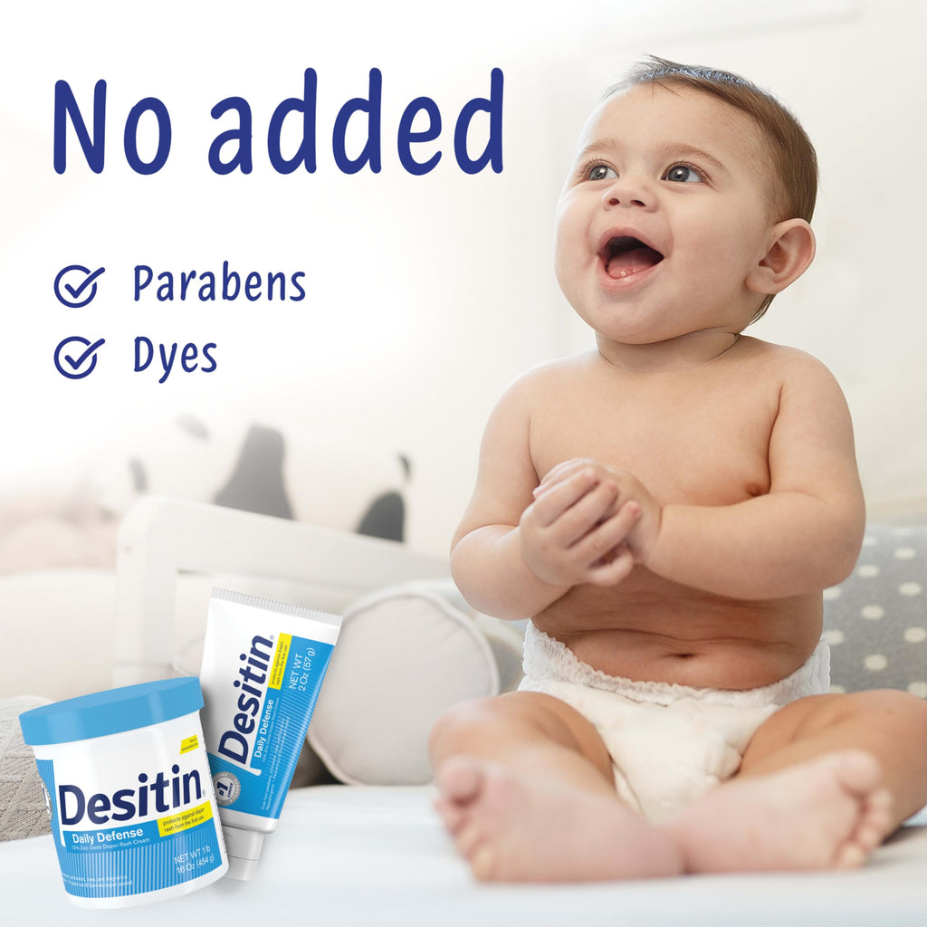 Desitin Daily Defense Diaper Rash Cream, 13% Zinc Oxide, 2 oz