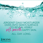 Jergens Daily Moisture Body Lotion For Dry Skin, 21 fl oz | Silk Proteins, Citrus Extracts, Instantly Relieves Roughness, Smooths Texture, Long-Lasting Moisture