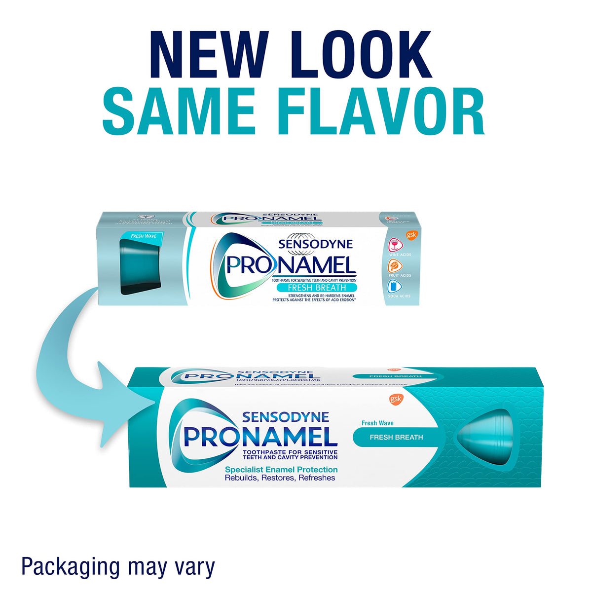 Sensodyne Pronamel Fresh Breath Enamel Toothpaste, 4 oz (4 Pack)