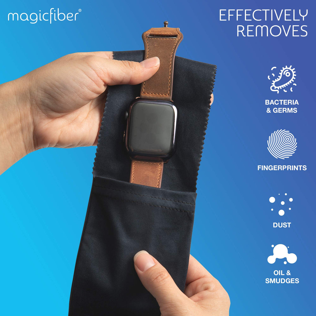 MagicFiber Soft Microfiber Glasses & Sunglasses Pouch Case, Eyeglass Bag