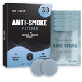 TOLEVITA Anti-Smoke Herbal Patches – Circle Shape 3mg (Blue), Quit Smoking Patches to Help Reduce Cravings | Herbal Stop Smoking Aid for a Healthier Lifestyle - 30 Patches