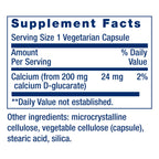 Life Extension Calcium D-Glucarate, 200 mg, 60 Capsules