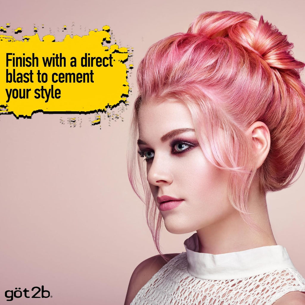Buy now Got2b Glued Blasting Freeze Hairspray Aero, 12 Ounce (Pack of 6) at indiglob india