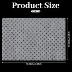 300 Pcs End Papers for Hair, Perm Paper for Hair, Disposable Salon Hair End Wrap Papers, High Temperature Resistance Curling Tissue Styling Accessories for Cold and Hot Perms (White)