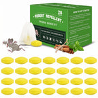 Mouse Repellent Tablets - Peppermint Oil Rodent & Mice Repellent (28 Pack)