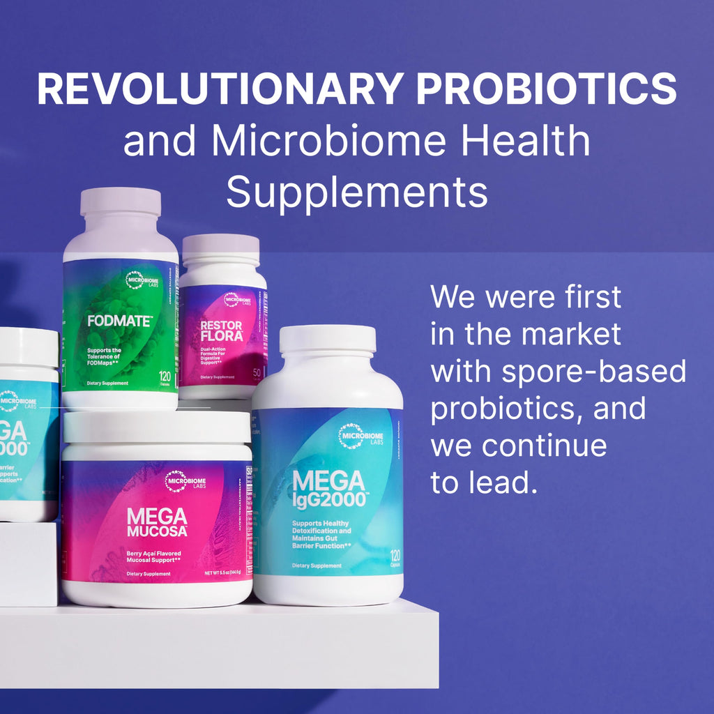Microbiome Labs Mega SporeBiotic Daily Probiotic for Women + Men, 180 Ct