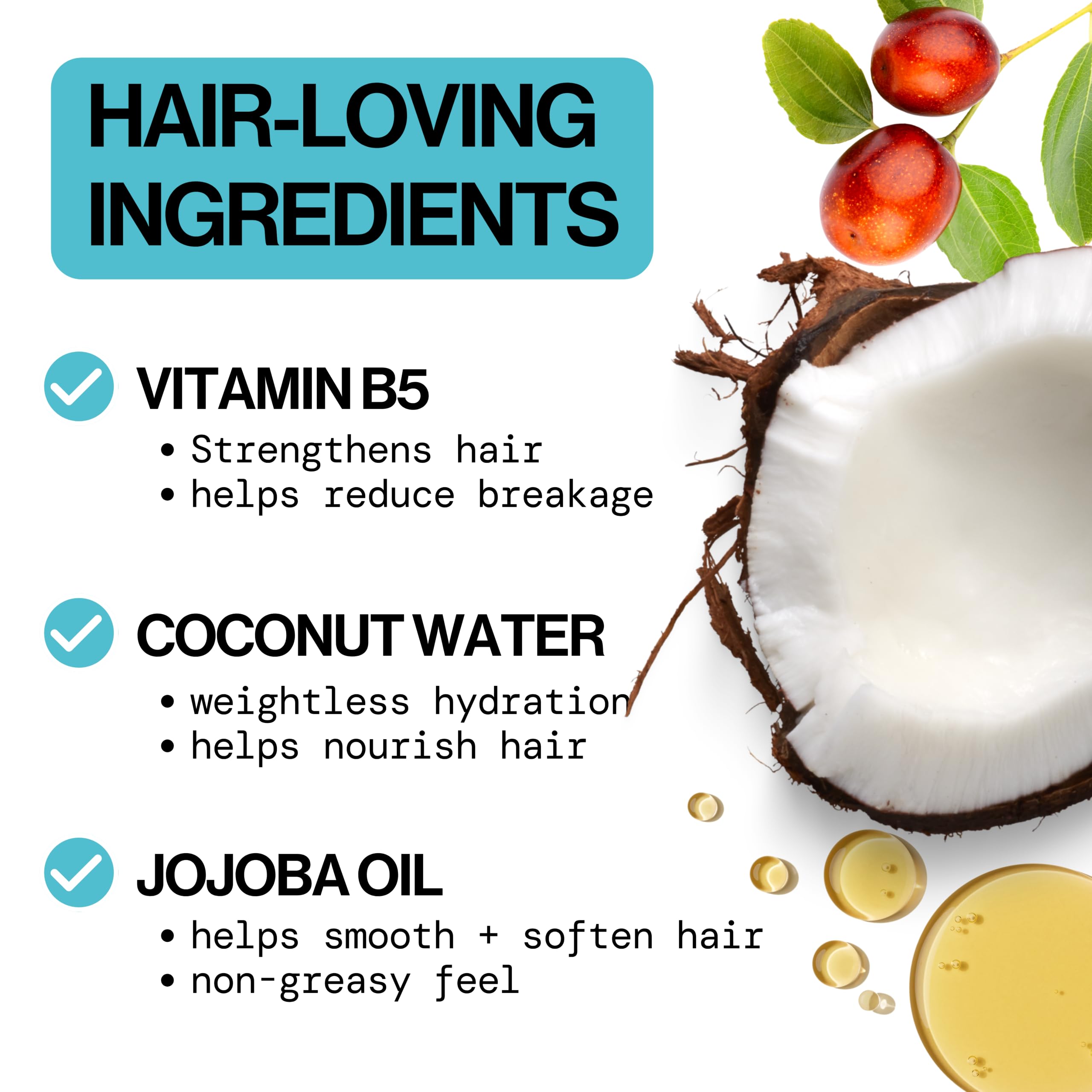 Pacifica Coconut Milk Hair Detangler Spray – Leave-In Conditioning Elixir for Tangle-Free Hair – Instantly Detangles Knots, Adds Shine & Moisture, Prevents Breakage & Frizz – Vegan & Cruelty-Free | Vegan