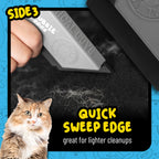 Chemical Guys, Grubbie Edge Reusable Pet Hair & Lint Removal Tool for Cars