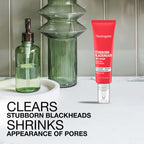 Buy now Neutrogena Stubborn Blackheads Daily Acne Facial Serum with Salicylic, Glycolic, Polyhydroxy & Mandelic Acids, Oil-Free Face Serum for Acne-Prone Skin to Help Clear Clogged Pores, 1 fl. oz at indiglob india