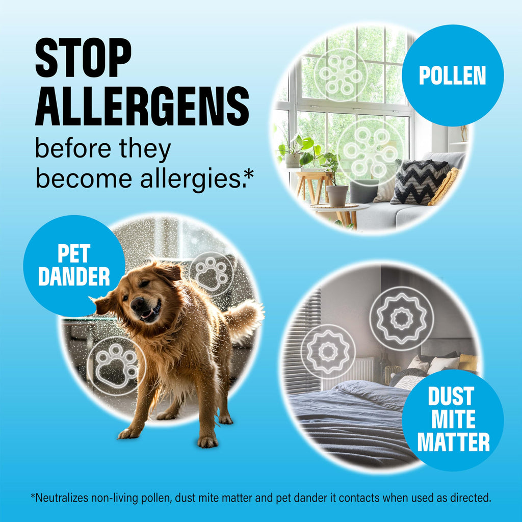 Clorox PURE Allergen Neutralizer Fabric and Carpet Spray, Fights Pet Odors, Fresh Scent, 26 Fl Oz.